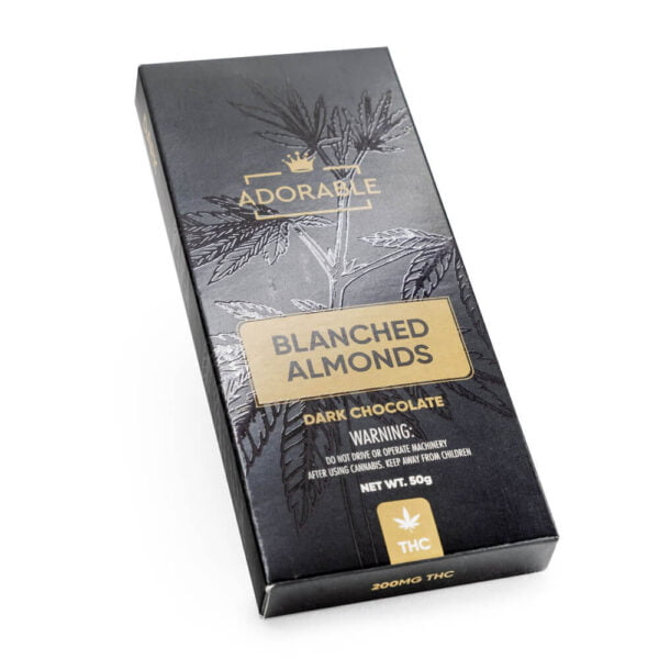 200mg THC infused Dark Chocolate – Adorable