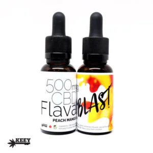 500mg CBD Peach Mango Keey FLAVA BLAST