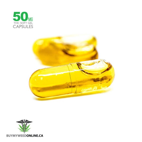 50mg THC Hemp Seed Oil Capsules