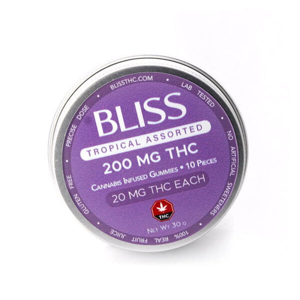 BLISS edibles 200mg THC