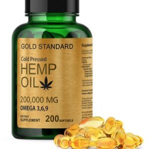 100mg THC Hemp Seed Oil Capsules