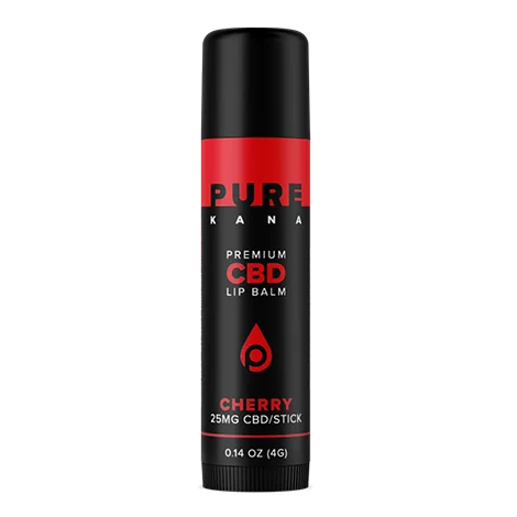 Cherry CBD Lip Balm (25mg CBD)