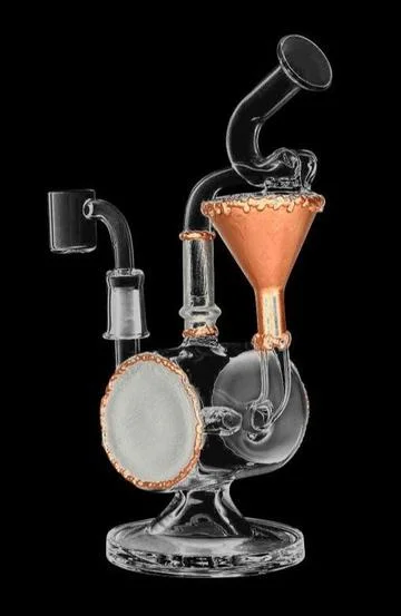 Faux Metal Barrel Recycler Rig