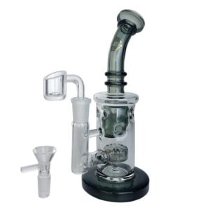 The Popper - Inverted Honeycomb Perc Swiss Dab Rig