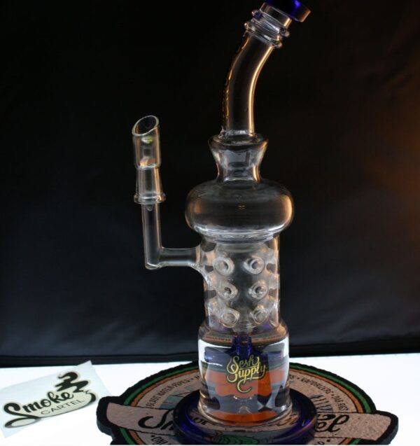 Aphrodite Dual Propeller Perc Fab Concentrate Rig