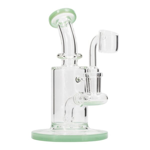 Green Meanie Dab Rig with Color Base and Mouthpiece